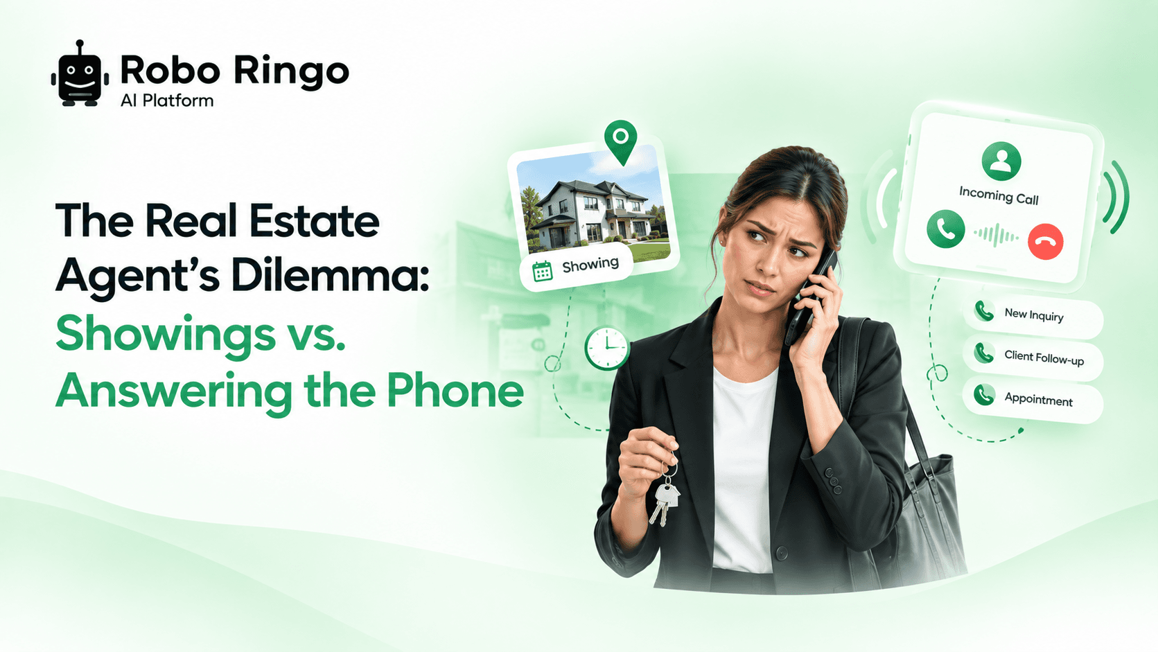 Real Estate Agent's Dilemma: Showings vs. Answering the Phone