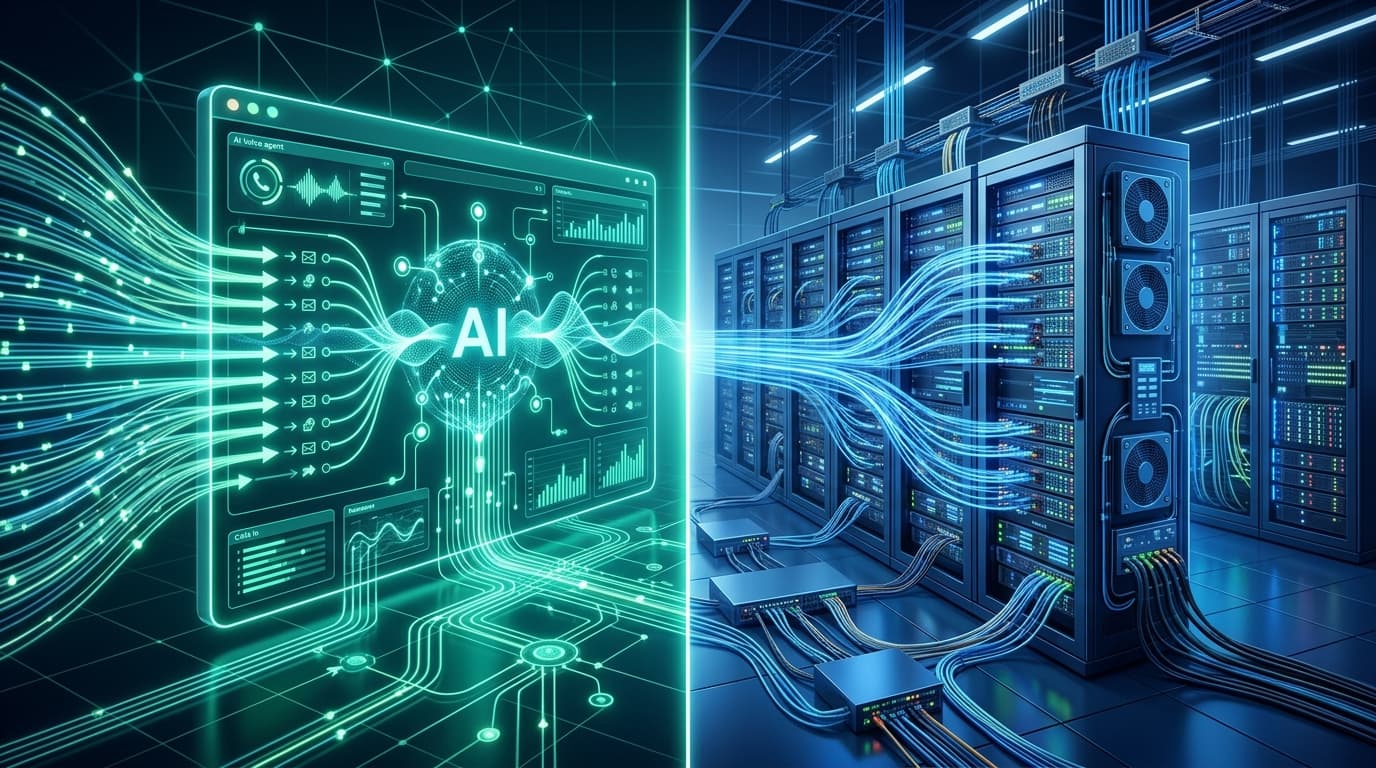 RoboRingo vs Bland AI comparison graphic showing business automation vs developer infrastructure